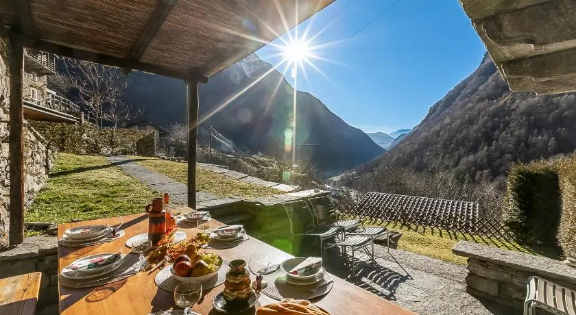 Rustico Over The Bridge Verzasca - Image 1