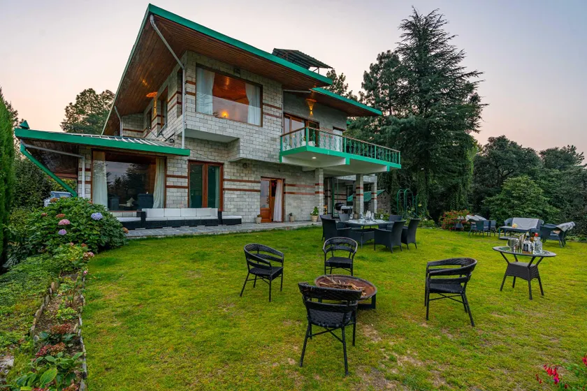 StayVista at The Woods with Indoor Fireplace & BBQ - Image 1