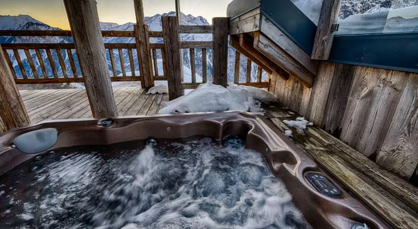 Chalet Le Perchoir, Spa, Sauna, sur les pistes - Image 1