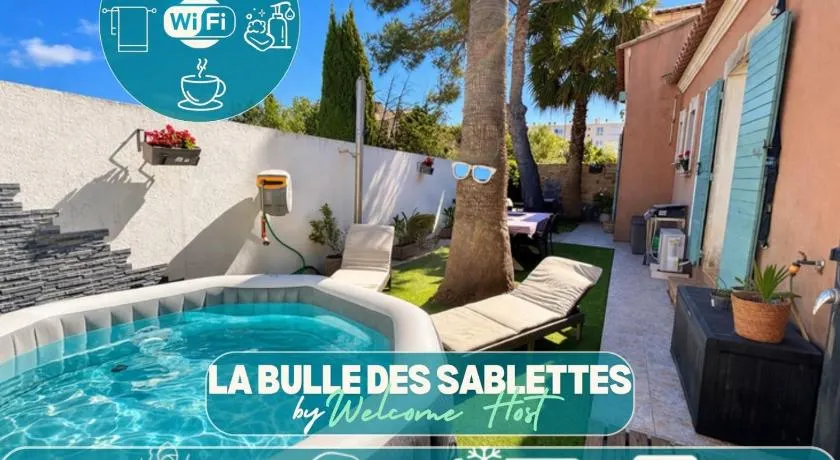 La Bulle des Sablettes, Maison avec Jacuzzi, Jardin & Mer a pied - Image 1