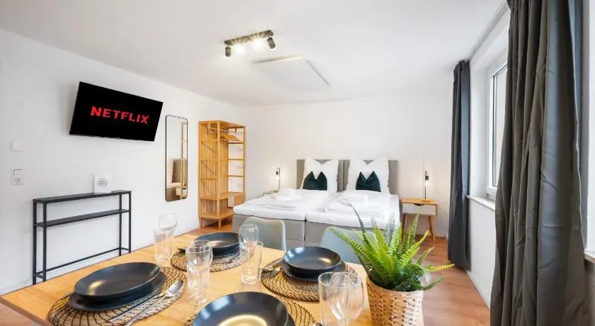 LudwigsCozyEscape - Ruhiges Design-Apartment mit Balkon & Parkplatz, 4 Gäste, SmartTV in jedem Zimmer, Highspeed WLAN, Workspace, 24h Self Check-in - Image 1