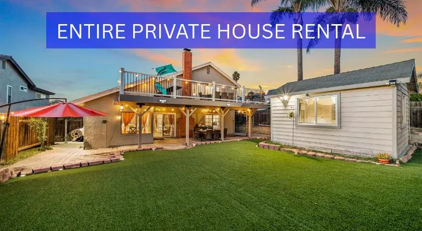 Entire Private Home with 6 Bedrooms, Garage, Gated Lot, Get 2 Homes in Rancho, Available Now - Image 1