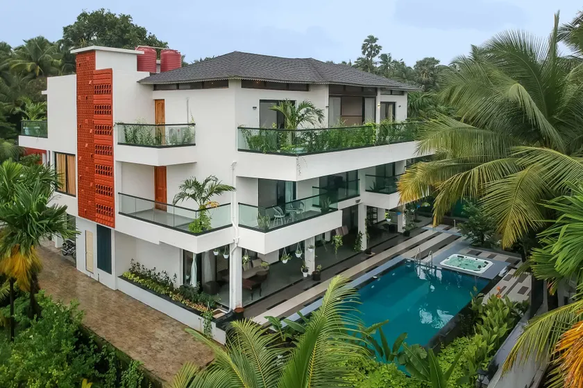 Villa Sereno by StayVista - An elegant and entertaining retreat featuring a swimming pool, modern interiors, and a snooker table - Image 1