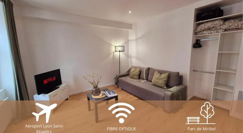 Studio Moderne et Cosy à Miribel - Image 1