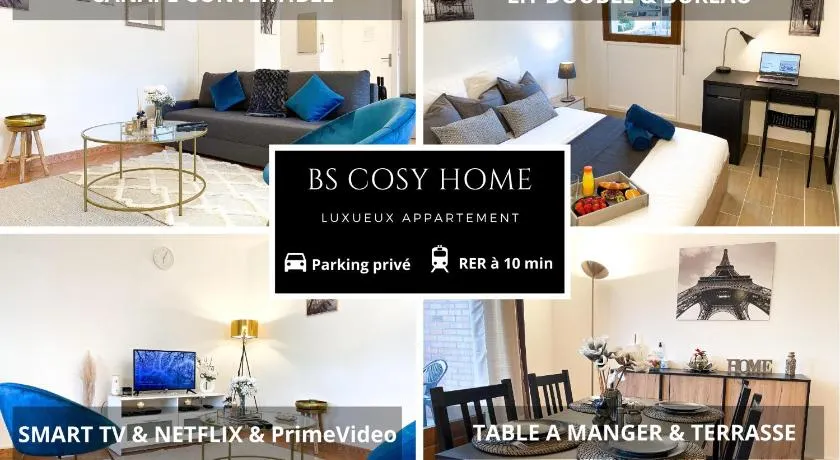 Luxueux Appartement Evry Centre - Parking - RER à 10 min - Image 1