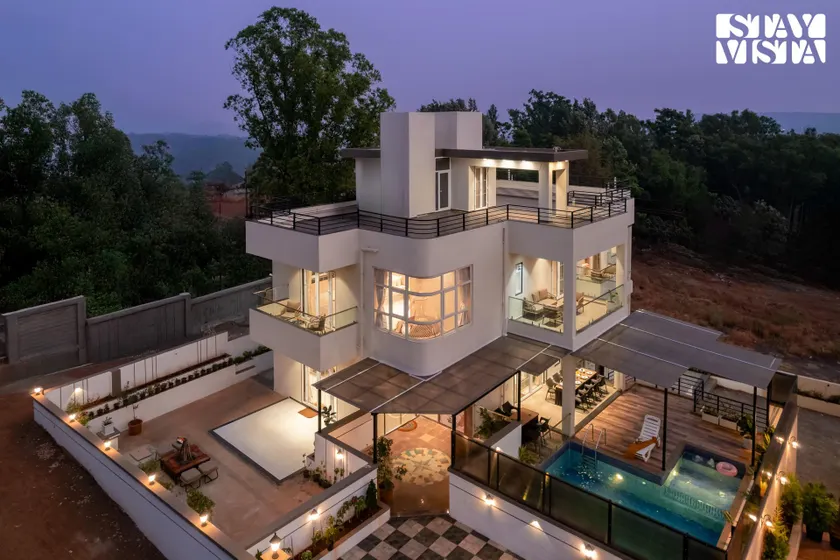 StayVista's Sneh Bliss Villa - 5BHK with Jacuzzi & Alfresco Dining - Image 1