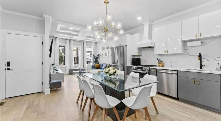 Chic 3BR-4BD-3Bath Oasis with Backyard Near NYC - Image 1