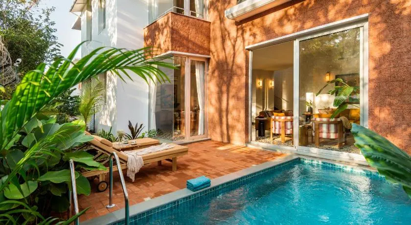 La Zacara by The Blue Kite 2BHK Premium Villa Located in Parra with Private Pool, Fully Equipped Kitchen, WiFi & 24x7 Security - Image 1