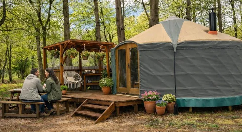Holt Woodland Glamping - Shepherd Huts & Yurts Dog Friendly - Image 1