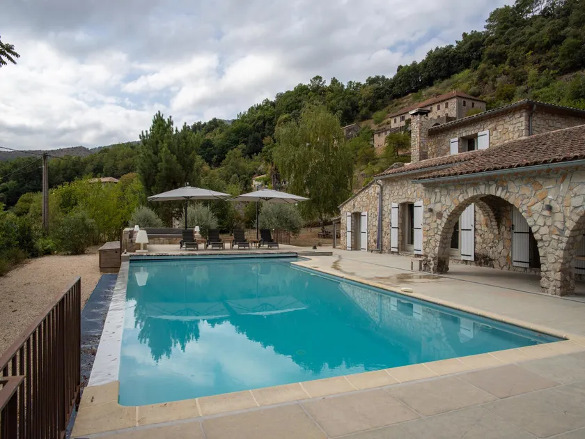 Villa near Les Vans with Private Pool - Image 1