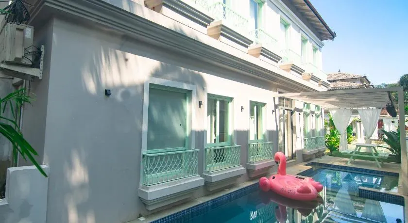 Barcelona Villas at Love Story Siolim- 3BHK Private Pool Villas - Image 1