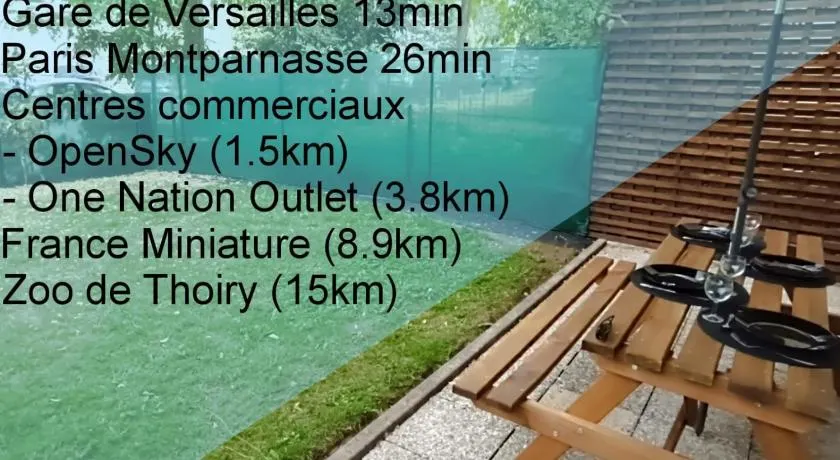 Détente & Jardin By Beds4Wanderlust - Charmant T2 avec Jardin - Gare Plaisir-Grignon, Versailles 20km - Image 1