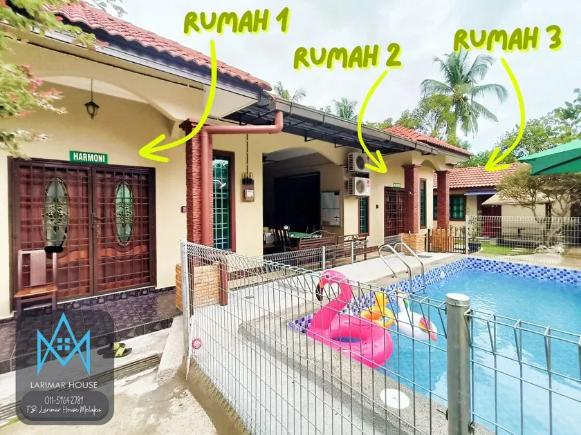 Rumah 1,2,3: Larimar House AKT Harmoni Tg Bidara - Image 1