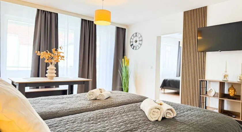 ImmoStay Waterfront Apartments - Balkon über Bremen & Parking - Image 1