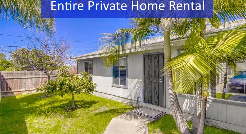 Entire Private Home with 3 Bedrooms 2 Bathrooms, Ranch Style w Gated Yard near Beach, Available Now - Image 1