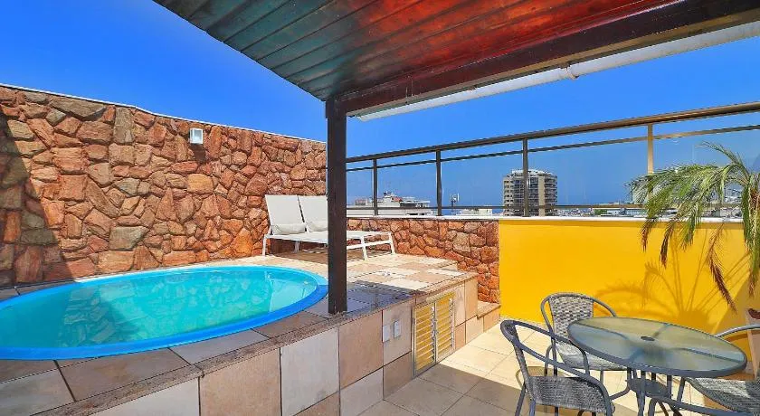 Linda Cobertura duplex com varanda e piscina - Image 1