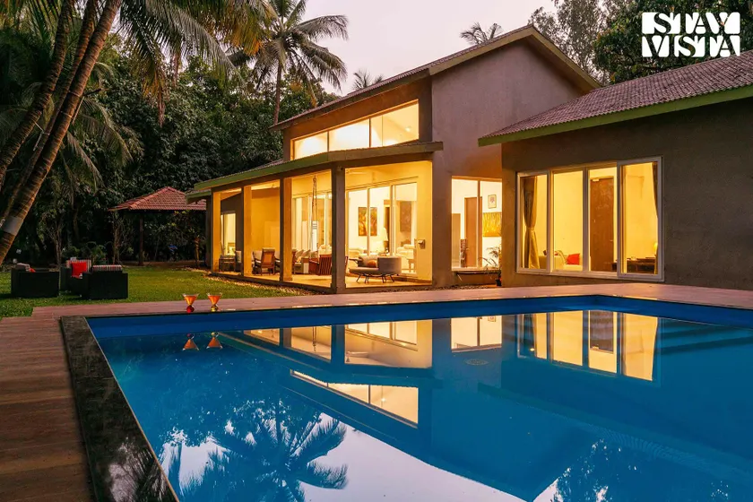 StayVista at Samara - 4BR with Pool & River View - Image 1