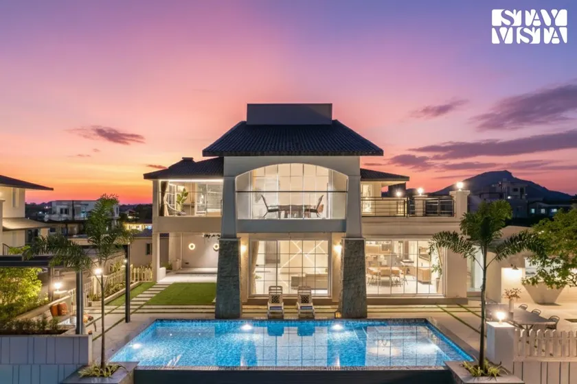 StayVista's Meadows Land - 5BHK Villa with Home Theatre & Private Pool - Image 1