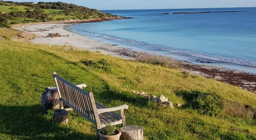 tu Emuz Steinvilla direkt am Strand, auf 3 Hektar am Strand von Emu Bay, Kangaroo Is - Image 1
