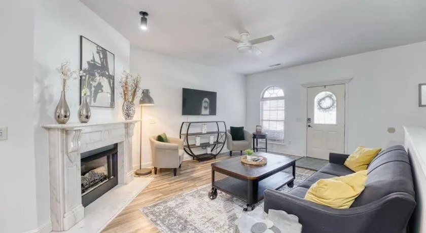 Spacious Modern Retreat with Game Room & Fire Pit near Trails - Image 1