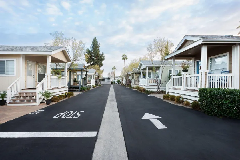 The Cottages at Golden Village Palms RV Resort - Image 1