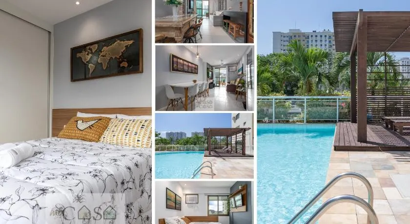 2 Apartamentos Individuais de 3 QUARTOS com ESTACIONAMENTO em Condomínio com PORTARIA 24h, Sauna e Parquinho Infantil - Apartamento com Ar Condicionado, SmarTV, Wi-Fi 120 mbps e Cozinha Completa - Image 1