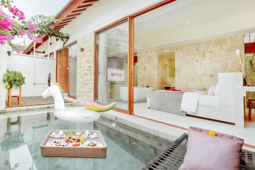 Romantic 1 BR Villa Private Pool+Bathtub #V393 - Image 1