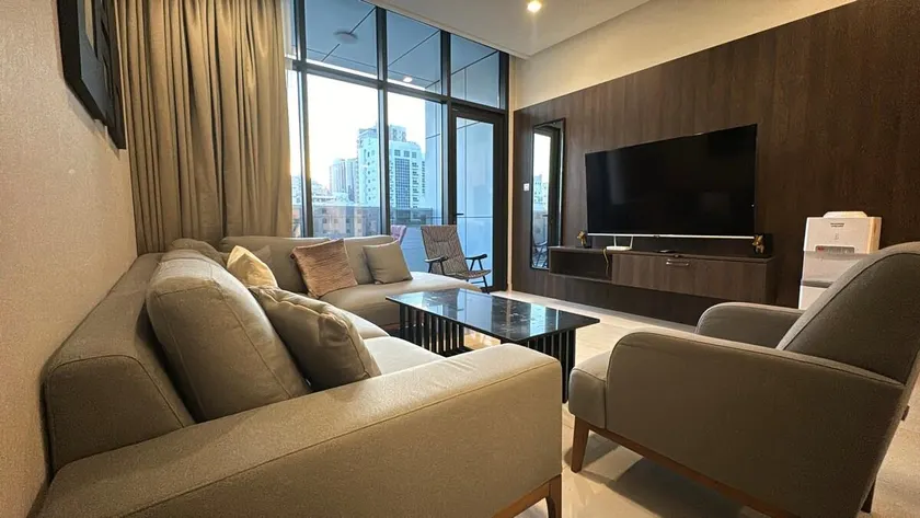 Modern 2BR, Gym, Pool, Juffair - Image 1