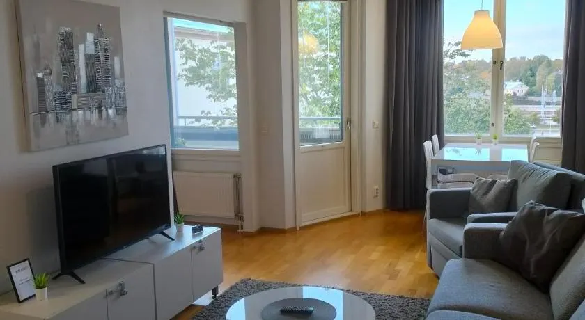City Center apartment at the Bus Station With balcony and sauna - Image 1