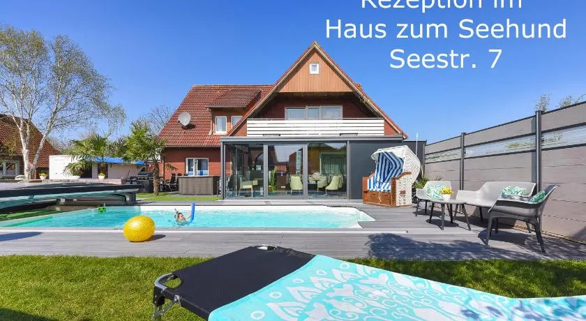 Ferienwohnung Haus zum Seehund mit Pool, Garten und Tischtennisplatte - Image 1