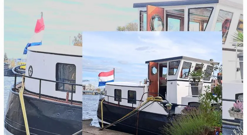 B&B Teddy "Prachtig authentiek woonschip uit 1912, 15 minuten van Amsterdam" - Image 1