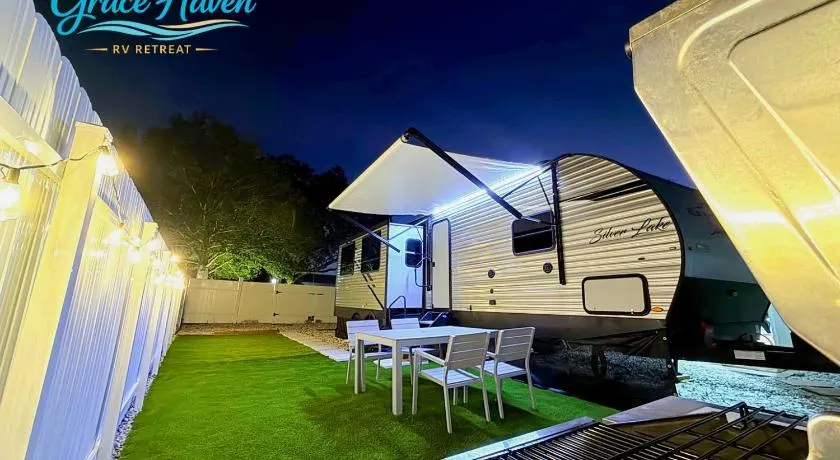 Grace Haven RV Retreat Near Beach with Private Patio - Image 1