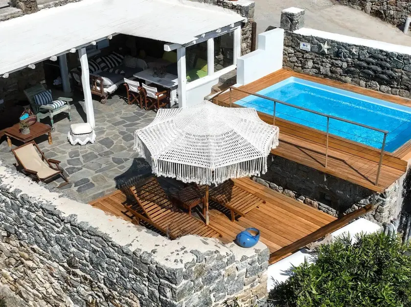 Villa Princess 6 private with Pool Panormos Beach - Image 1