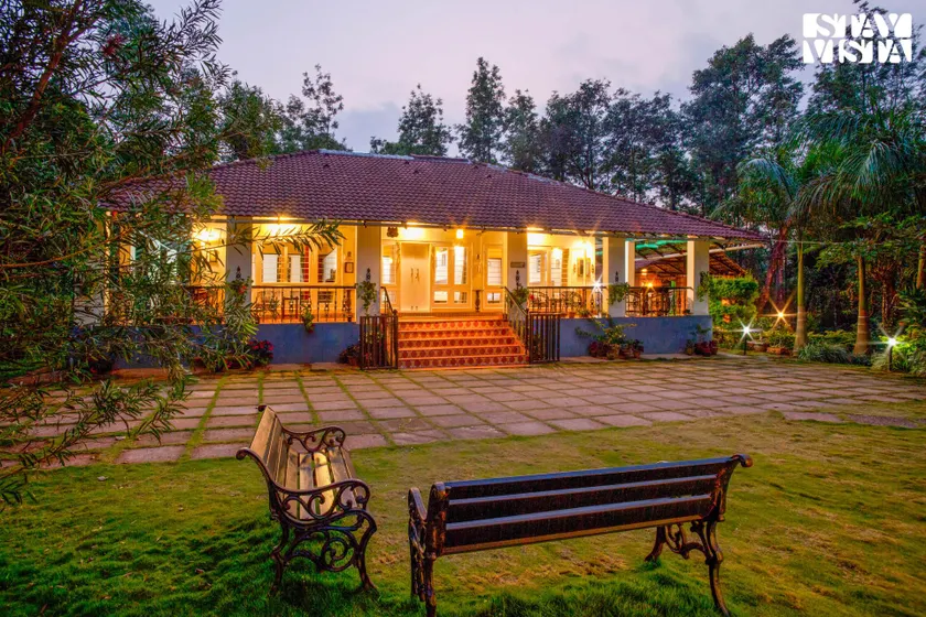 StayVista at Green Pastures - Bonfire and Views - Image 1