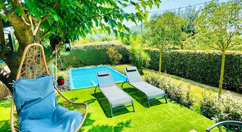 The Green Wagon Costa Brava, Piscina Privada, AC, WIFI, Parking, Terraza - Image 1