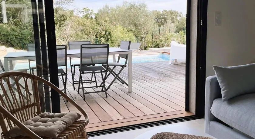 Villa Copains, 5 pers, piscine chauffée, 5 mn plage - Image 1