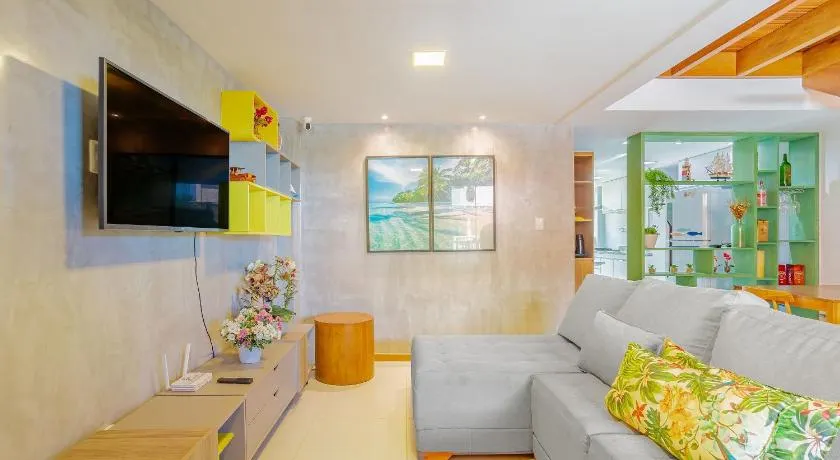 IT84 Maravilhoso Apartamento 4 Suítes, Beira Mar - Itacimirim - Image 1