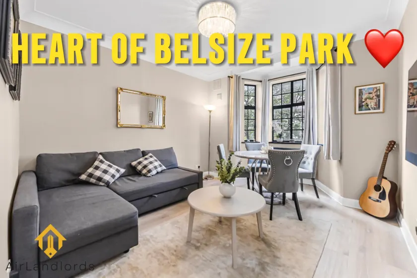 Three Bed Flat in Belsize Park–Families & Business - Image 1