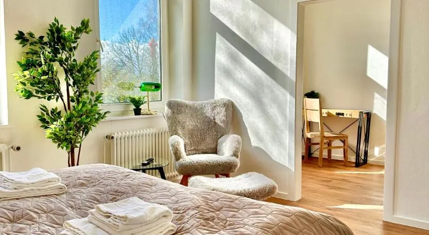 Ferienhaus Weserblick am Sandstrand mit Dart, Billard und Tischkicker - Image 1