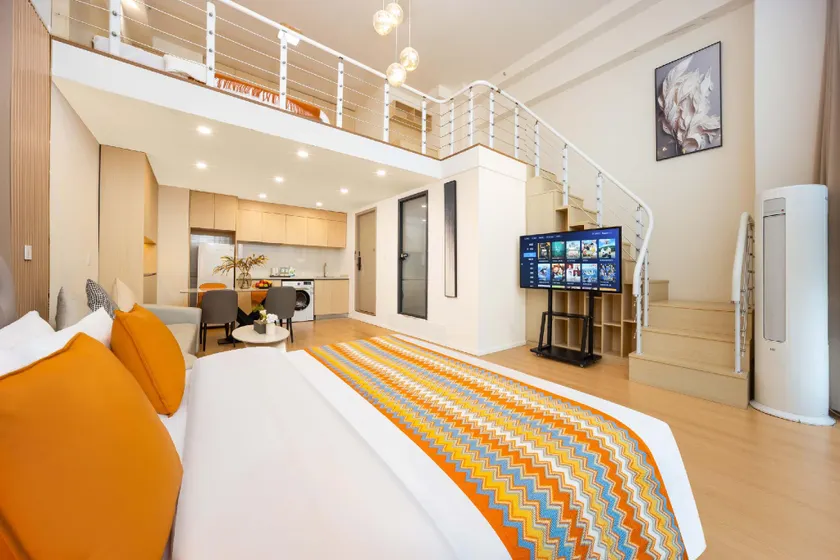 Hejing Jiayu Luxury Boutique Hotel Apartment (339 Tianfu Panda Tower Hongxingqiao Metro Station Bran - Image 1
