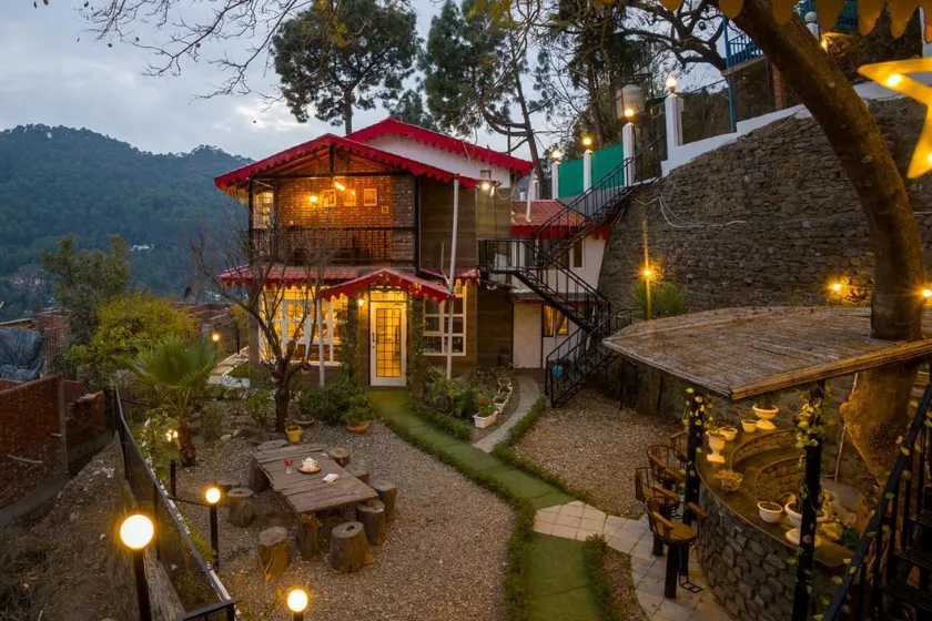 Alaya Stays Farsauli 1 - Pet friendly 3 BHK Hillside Getaway with Gazebo & Balcony - Image 1