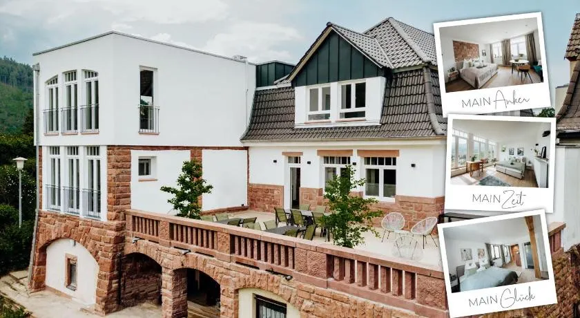MAINTERRASSE Boardinghouse am Fluss klimatisierte Apartments mit 80qm Terrasse - Image 1