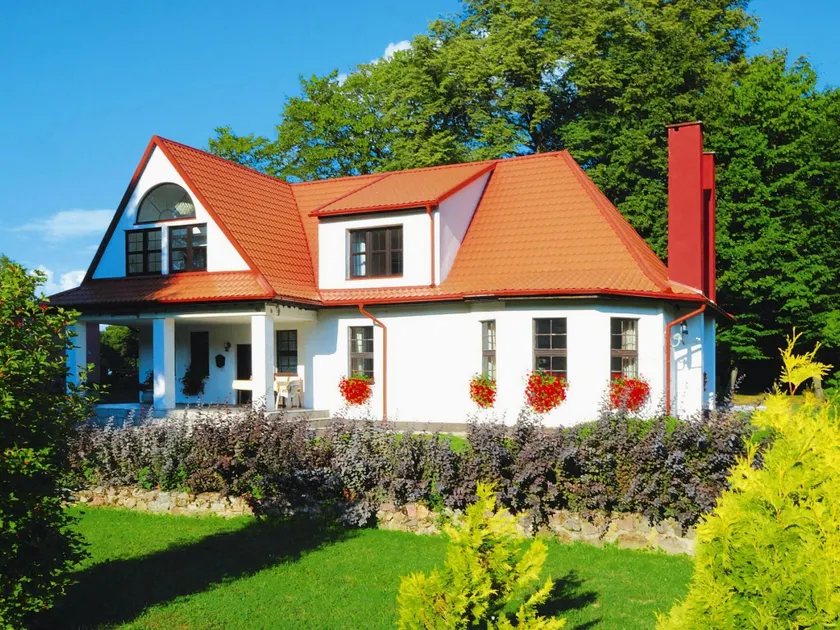 Comfortable holiday villa with fireplace, garden - Image 1