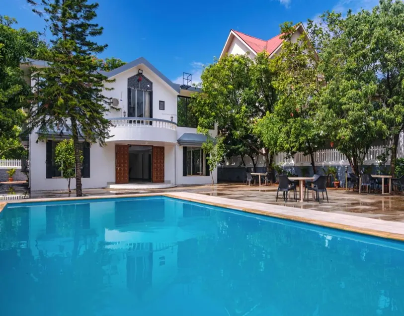 SaffronStays Anugraha 4BHK Private Pool villa in Lonavala, near Wet n Joy - Image 1