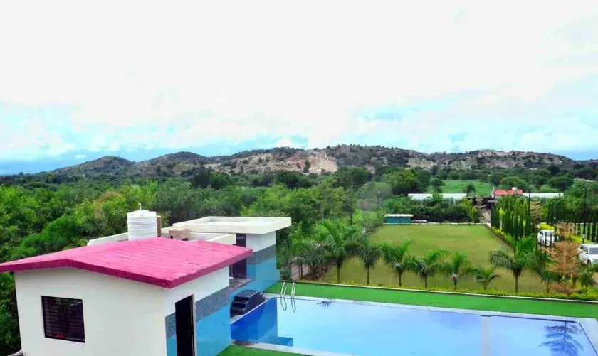 Kisan Farm House | Serene 2BR Villa with Private Pool & Garden, Hillside Stay - Image 1