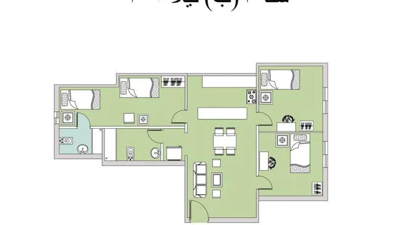 7B Chalet 4 bedrooms basement114 b on the pool green beach - Image 1