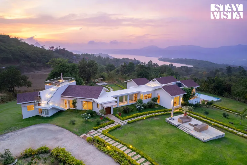 StayVista's Bean & Blanc - 5BHK Villa with Heated Pool & Alfresco Dining - Image 1