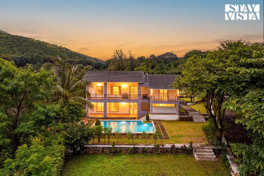 StayVista's Whispers of Green - Trimbakeshwar - 3BHK Villa with Private Pool & Lawn - Image 1
