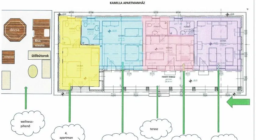 Kamilla Apartmanház Somogyudvarhely OLYANMINTOTTHONCSAKMÉGJOBB - Image 1