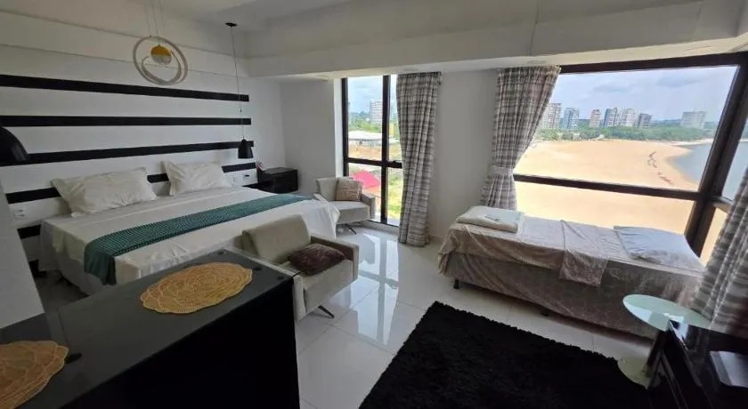 Tropical Executive Flat Vista Incrível para a Orla - Image 1